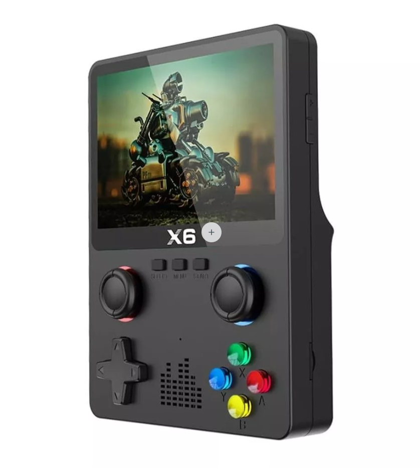 RetroVibe X6® — Consola Retro Portátil con +10,000 Juegos Clásicos